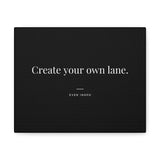 Create Your Own Lane - Motivational Art